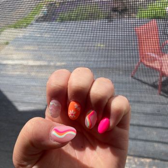Tip Top Nail Salon - This is the final product... I love them - Nail Salons Near Me - Olean, New York