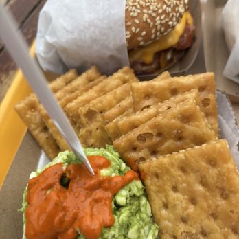 Late Start - Green Pimento cheese and fried saltines - Breweries Near Me - Tampa, Florida