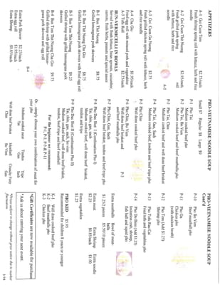 Menu photo 5 Just Pho You Kent, WA Menu photo 5 Just Pho You Kent, WA