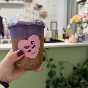 Joie COFFEE - Ube latte - Coffee & Tea Near Me - Seattle, Washington Joie COFFEE - Ube latte - Coffee & Tea Near Me - Seattle, Washington