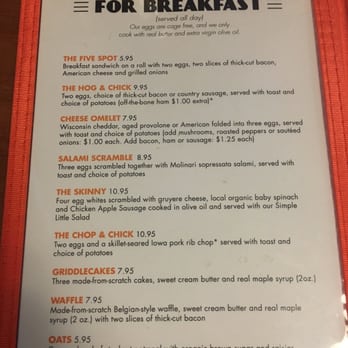 Matt's Big Breakfast - Featured on Diners, Drive In's and Dives!  The Breakfast Menu from Matt's!! - Breakfast & Brunch Near Me - Phoenix, Arizona