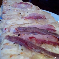 El Barrilito - Pizza panzeta y anchoa