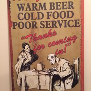 Photo of Bricker's Ponessa Pizza & Restaurant - Hershey, PA, United States. Sign in bathroom. Interesting since the person who served us wasn't welcoming asked for payment immediately. Hope food is good.