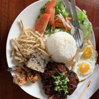Pho 95 - a plate of food on a table - Vietnamese Near Me - Cocoa, Florida
