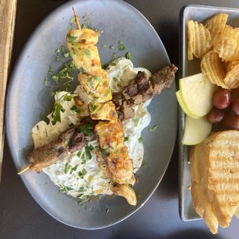 Postino Cinco Ranch - Chicken and beef skewers - Wine Bars Near Me - Katy, Texas