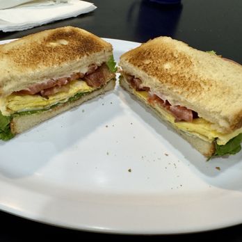 New Begining Deli - Bacon and Egg on toast (w/lettuce,tomato,mayo) - American Near Me - Ruther Glen, Virginia New Begining Deli - Bacon and Egg on toast (w/lettuce,tomato,mayo) - American Near Me - Ruther Glen, Virginia