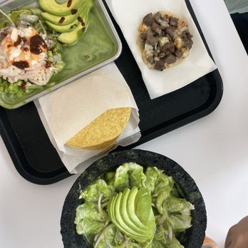 Mariscos El Submarino - Aguachile Verde, tostada Tostada la Sicaria, taco El Rey - Seafood Near Me - Jackson Heights, New York