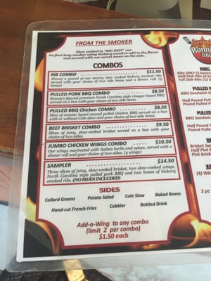 Menu photo 8 Original Ronnie's BBQ Henrico, VA Menu photo 8 Original Ronnie's BBQ Henrico, VA