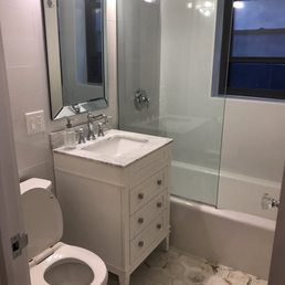 Completed bathroom