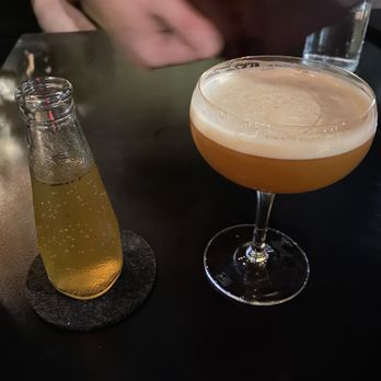 The Aviary - Charred corn. So good. That corn soda... - Cocktail Bars Near Me - Chicago, Illinois
