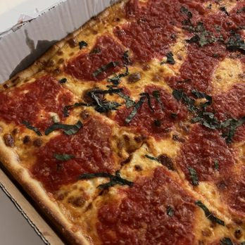Amano Pizza - Grandma Pizza well done - Pizza Near Me - Matawan, New Jersey