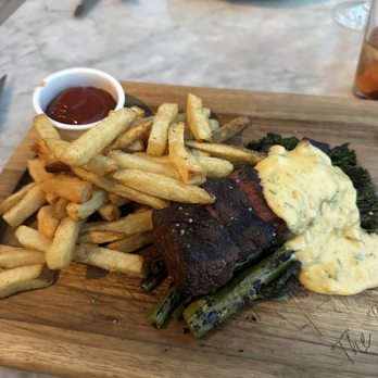 The Bench - Grilled Hanger Steak - New American Near Me - Pebble Beach, California The Bench - Grilled Hanger Steak - New American Near Me - Pebble Beach, California