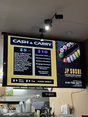 Menu photo 1 JP Sushi Toronto, ON