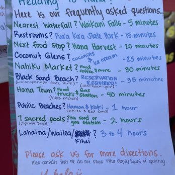 Uncle Harry's Fruit Stand - Aloha! - Food Stands Near Me - Keanae-Hana, Hawaii