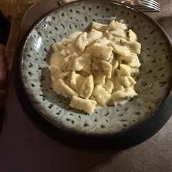 Ristorante la Stadiera - Pasta with plum, Alfredo, & thyme. Delicious!