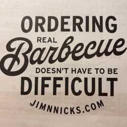 Ordering real BBQ doesn't have to be difficult.