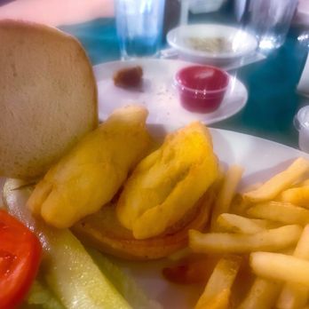 New England Steak & Seafood - Fish Burger again - American Near Me - Mendon, Massachusetts