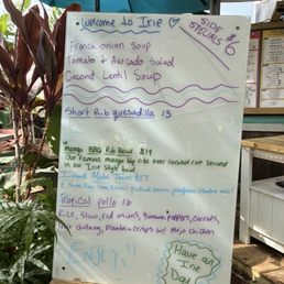 Menus board