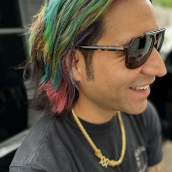 Precision Decision Hair Group - Rainbow vivid hair color by color expert, Maddye - Hair Salons Near Me - Austin, Texas Precision Decision Hair Group - Rainbow vivid hair color by color expert, Maddye - Hair Salons Near Me - Austin, Texas