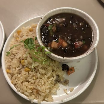 Luna Bistro Cafe - Rice & beans - New American Near Me - Long Beach, California Luna Bistro Cafe - Rice & beans - New American Near Me - Long Beach, California