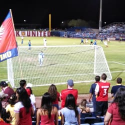 Arizona United Soccer Club - the view from section 120, the supporter's section.