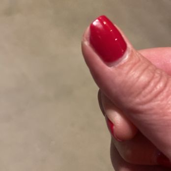 OMG Nails & Spa - Peeling gel polish after 9 days. - Nail Salons Near Me - Chandler, Arizona