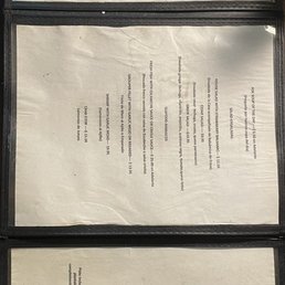 Menu Menu