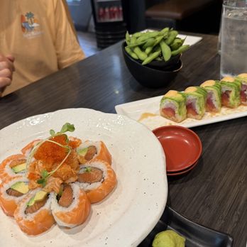 Kenji Sushi - Victoria Secret Roll Edamame - Sushi Bars Near Me - San Jose, California Kenji Sushi - Victoria Secret Roll Edamame - Sushi Bars Near Me - San Jose, California