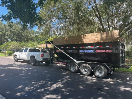 RC dumpsters residential services Logo