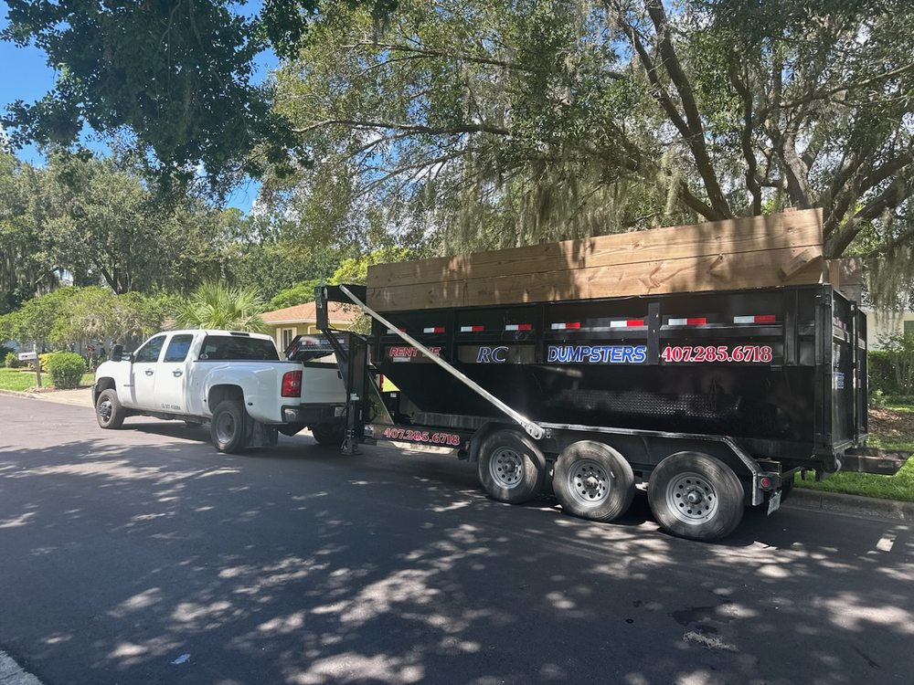 Slide of RC dumpsters residential services