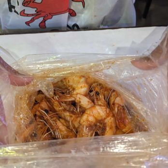 The Boiling Crab - 1lb Shrimp with Whole Shabang Sauce (Medium spice) - Cajun/Creole Near Me - San Jose, California The Boiling Crab - 1lb Shrimp with Whole Shabang Sauce (Medium spice) - Cajun/Creole Near Me - San Jose, California