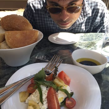 FERRO - Caprese salad, house-made bread and my lunch date - Pizza Near Me - Idyllwild, California FERRO - Caprese salad, house-made bread and my lunch date - Pizza Near Me - Idyllwild, California