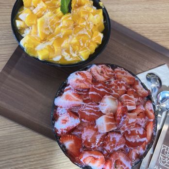 Sul & Beans - Mango & Strawberry - Desserts Near Me - Irvine, California Sul & Beans - Mango & Strawberry - Desserts Near Me - Irvine, California