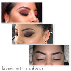 Radiant Waxing Boise West - Eagle Road - Freshly wax brows with makeup