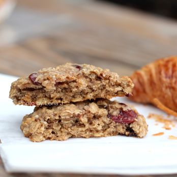 LA SAISON Bakery - Inside of Cherry Oat Cookie ($3) - really good! - Bakeries Near Me - Cambridge, Massachusetts