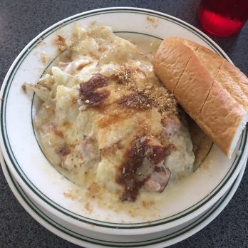 Hubbard Avenue Diner - Ham and Scalloped Potatoes casserole! Perfect amount, hearty, and delicious! - New American Near Me - Middleton, Wisconsin Hubbard Avenue Diner - Ham and Scalloped Potatoes casserole! Perfect amount, hearty, and delicious! - New American Near Me - Middleton, Wisconsin