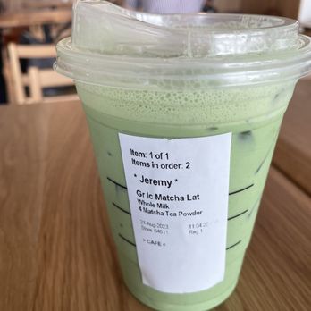 Starbucks - Matcha iced tea latte - Coffee & Tea Near Me - Rowland Heights, California Starbucks - Matcha iced tea latte - Coffee & Tea Near Me - Rowland Heights, California