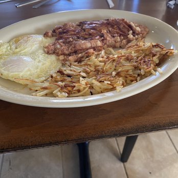 Texas Cafe Diner - Hash browns, eggs over easy and corn beef hash - Waffles Near Me - Greenville, Texas Texas Cafe Diner - Hash browns, eggs over easy and corn beef hash - Waffles Near Me - Greenville, Texas