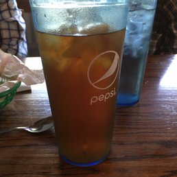 Freshly brewed Iced tea.