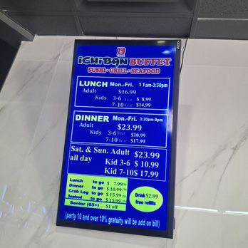 Ichiban Buffet - Buffets Near Me - Covina, California