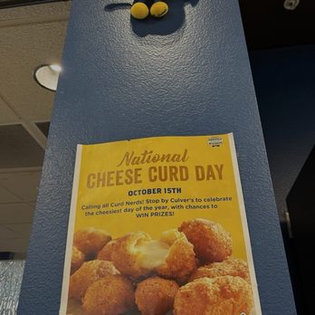 Culver's - Love the choice of getting a side of cheese curds with your meal - Fast Food Near Me - Bullhead City, Arizona