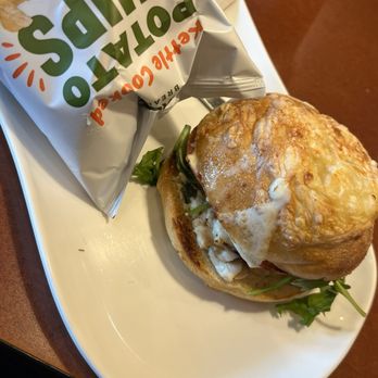 Panera Bread - Asiago bagel Zesty Tuscan Asiago Bagel Stack - Sandwiches Near Me - Lone Tree, Colorado Panera Bread - Asiago bagel Zesty Tuscan Asiago Bagel Stack - Sandwiches Near Me - Lone Tree, Colorado