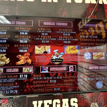 Wings Restaurants - Chicken Wings Near Me - Las Vegas, Nevada