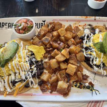 Breakfast Republic - Breakfast tostadas. - Breakfast & Brunch Near Me - Palm Desert, California Breakfast Republic - Breakfast tostadas. - Breakfast & Brunch Near Me - Palm Desert, California