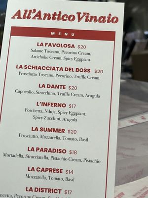 Menu photo 3 All'Antico Vinaio New York, NY Menu photo 3 All'Antico Vinaio New York, NY