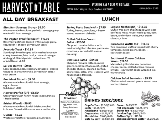 Harvest Table by null