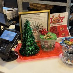Arby's - Free candy at the checkout.
