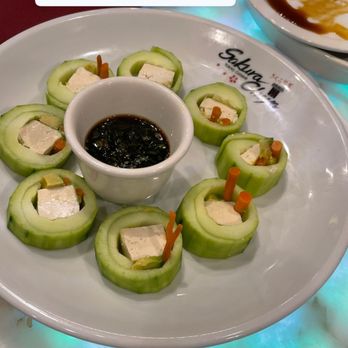Sakura Chaya Clovis - Special vegan roll no rice - Teppanyaki Near Me - Clovis, California Sakura Chaya Clovis - Special vegan roll no rice - Teppanyaki Near Me - Clovis, California