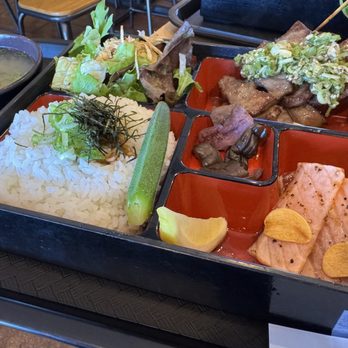 Sumiya Bento - Negi-Tan Bento with salmon app - Japanese Near Me - Milpitas, California