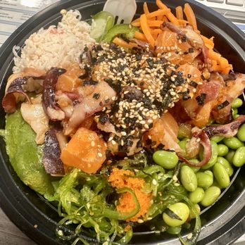 Oke Poke - Medium Bowl - 3 Scoops - Poke Near Me - Walnut Creek, California